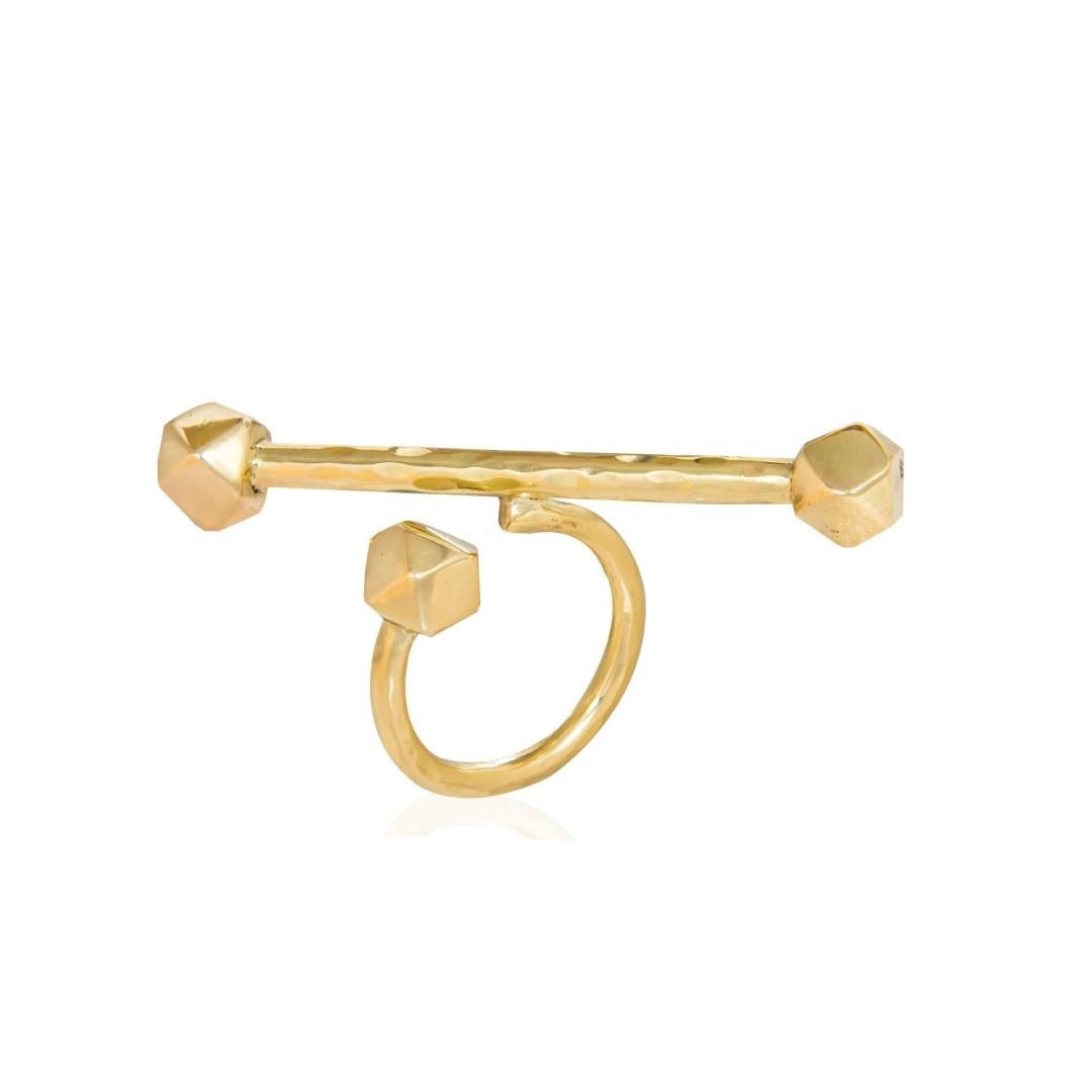 Avi Statement Ring with Bold Modern Design, Buy Now | Duburu